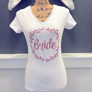 Bride custom rose gold glitter